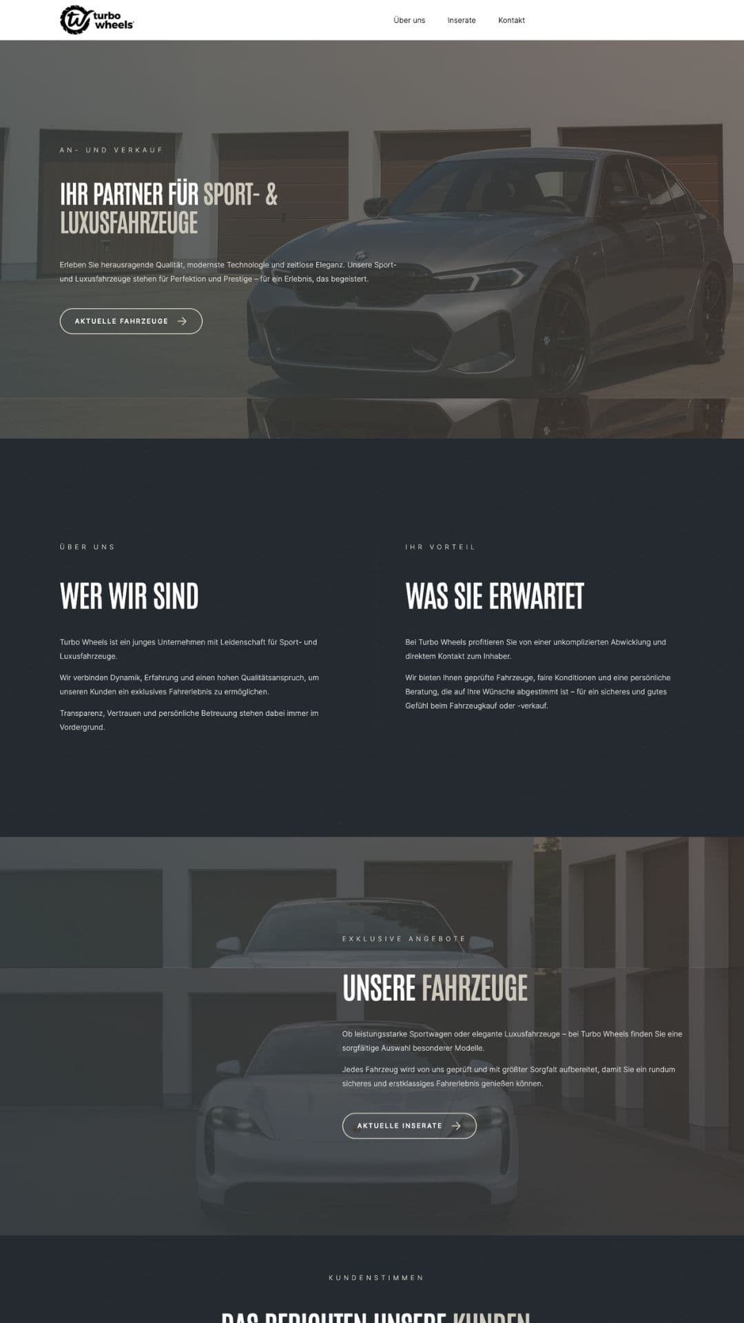 Visitenseite Beispiel 11