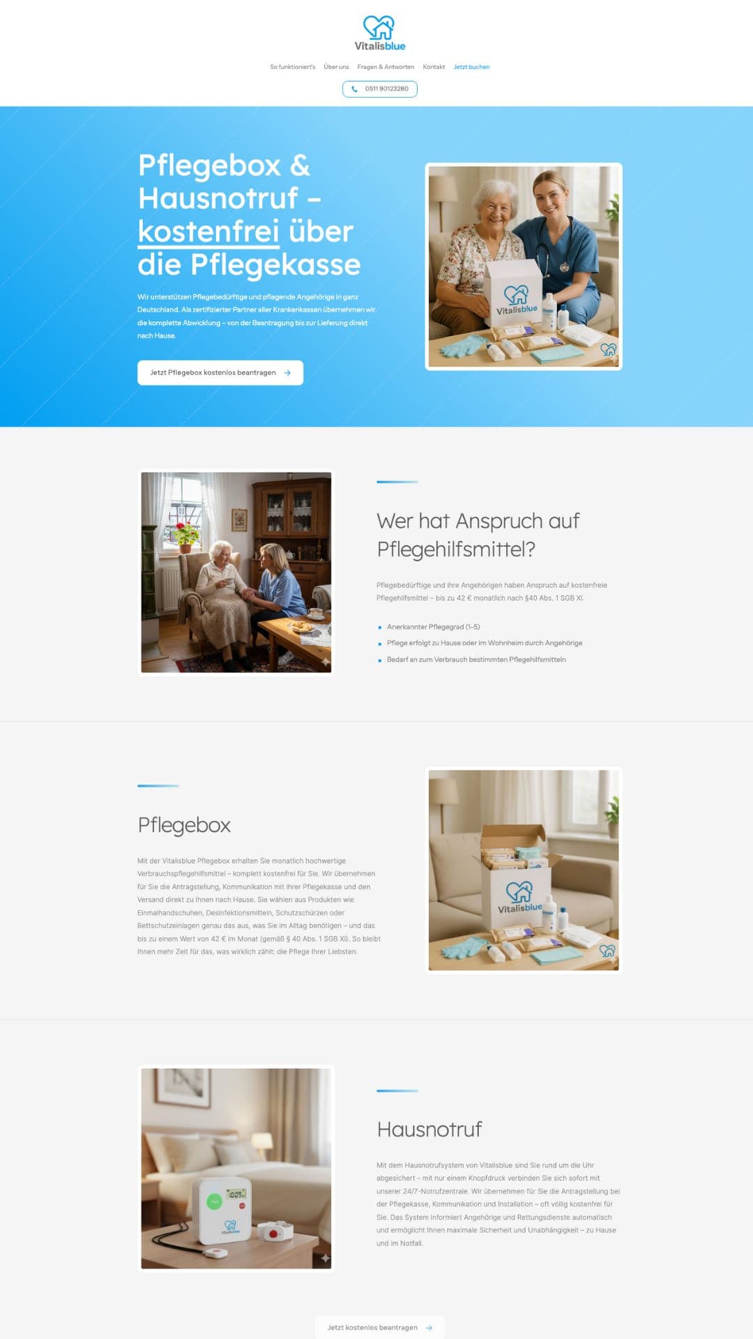 Visitenseite Beispiel 15