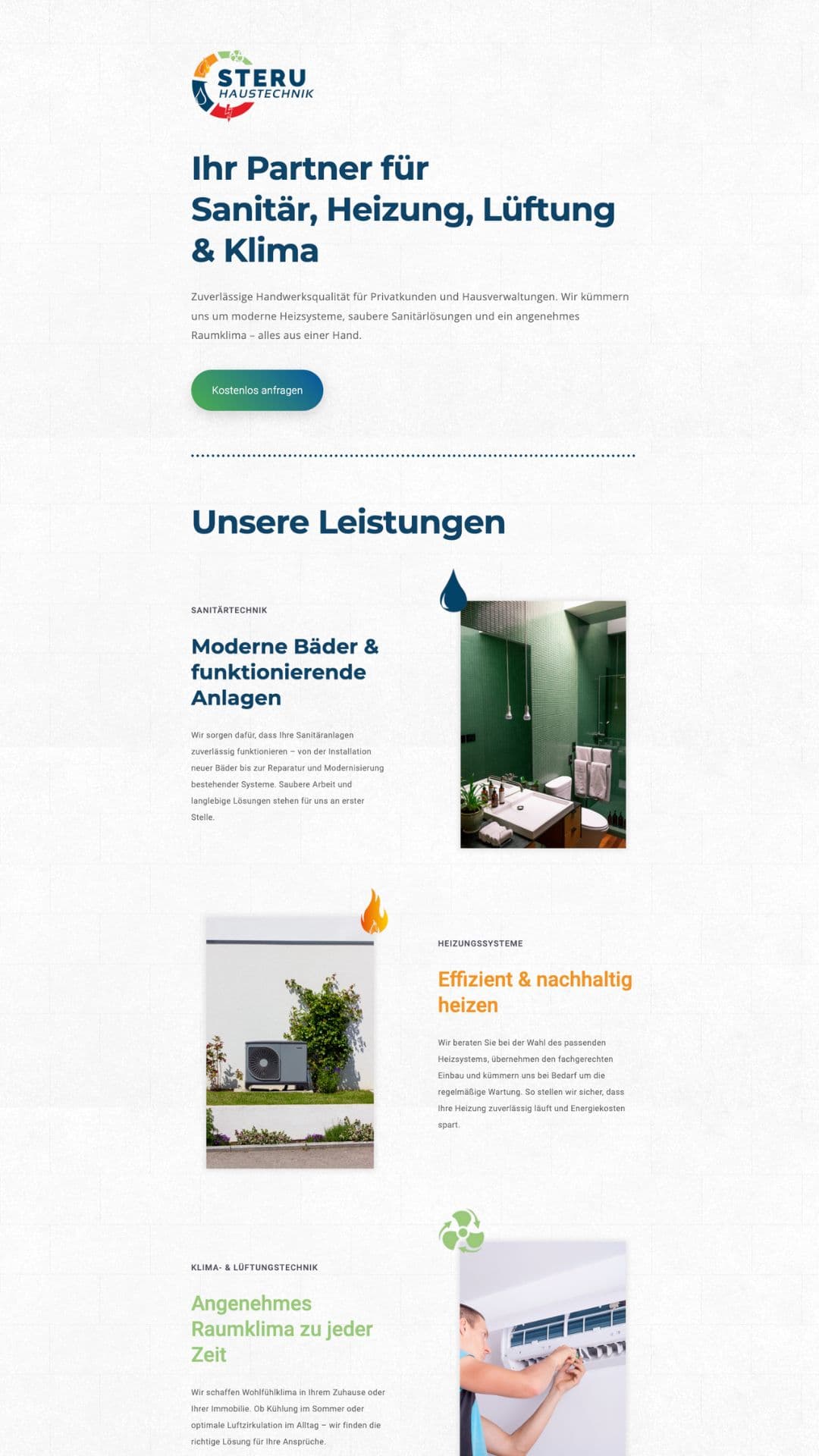 Visitenseite Beispiel 16