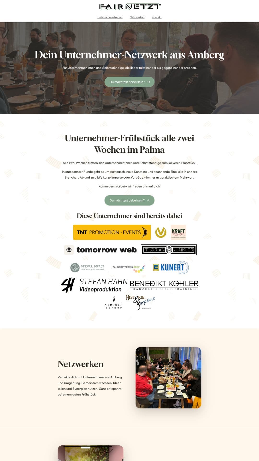 Visitenseite Beispiel 4